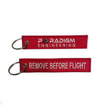 Load image into Gallery viewer, Paradigm Engineering Flight Tag Keychain - Paradigm Engineering